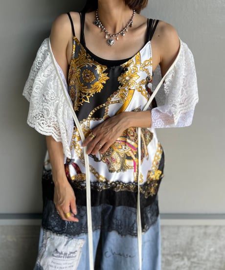 scarf lace camisole B