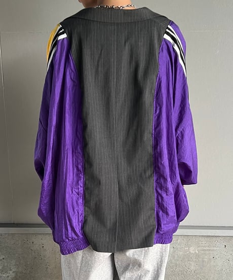 remake colorful tailored jacket