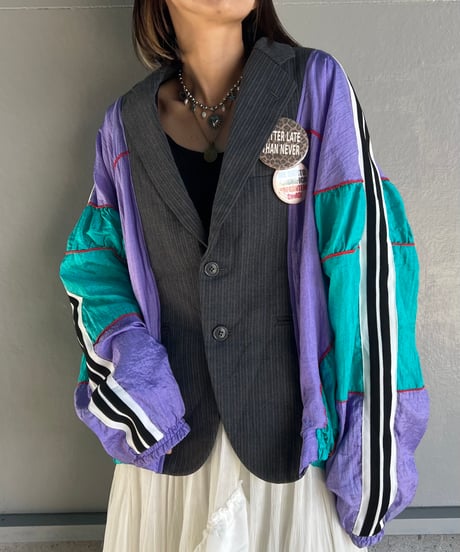 remake  colorful tailored jaket