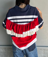 remake frill poloshirt