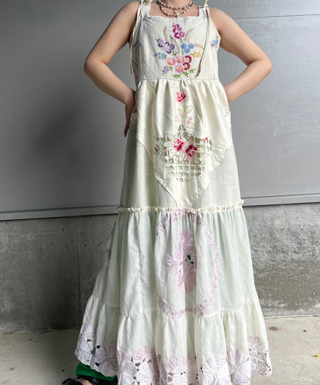 remake vintage bloom dress D