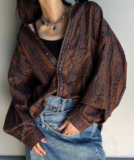 remake frill colorful shirt