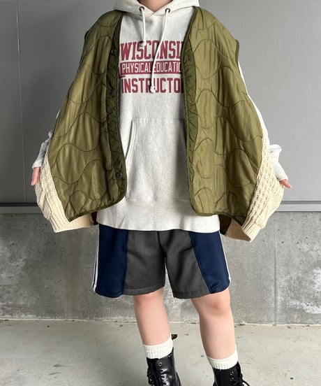 remake quilting knit vest
