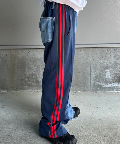 remake sporty  docking denim pants