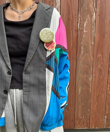 remake colorful tailored jacket