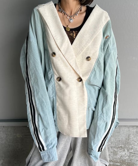 remake shirt tailored  jacket