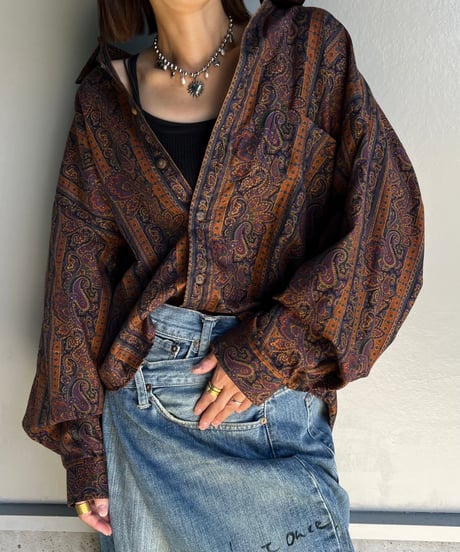 remake frill colorful shirt