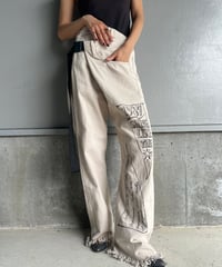 remake differences message denim pants