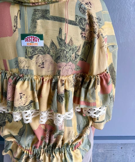 remake frill  shirt