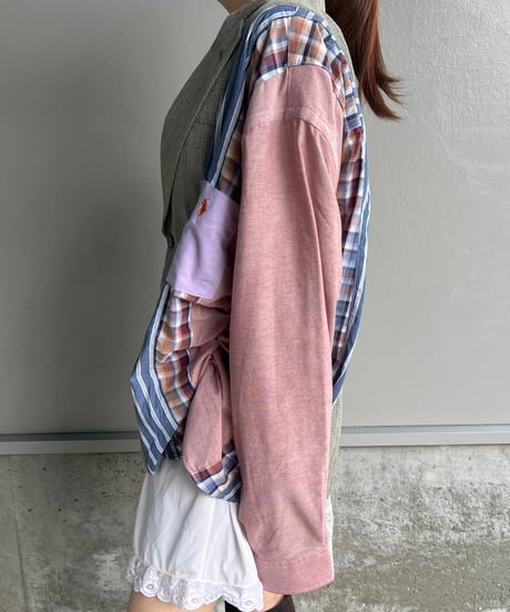 remake shirt tailored  jacket