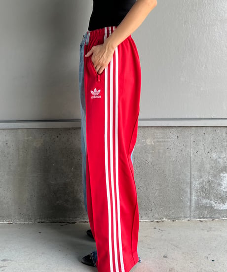 remake sporty  docking denim pants
