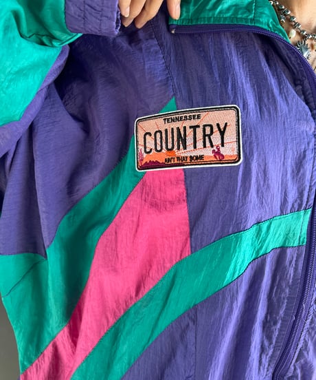 remake colorful nylon jacket
