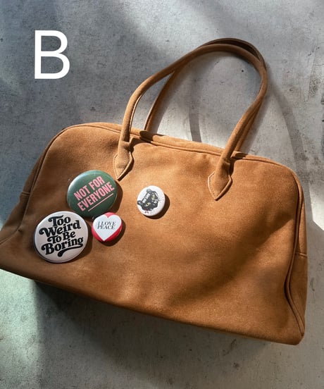 The Badge Edit Boston Bag.