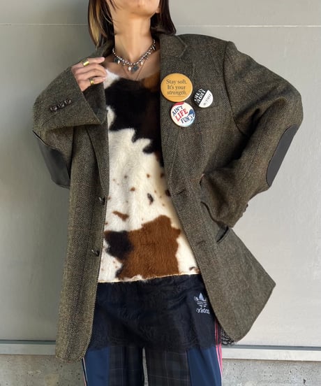remake slit tailored jacket E