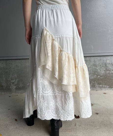 remake asymmetry volume skirt