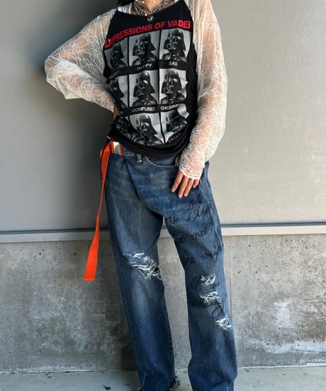remake lace sleeve tops B