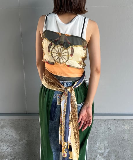 remake scarf arrange bustier