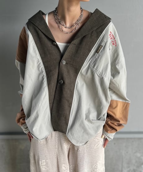 remake shirt tailored  jacket