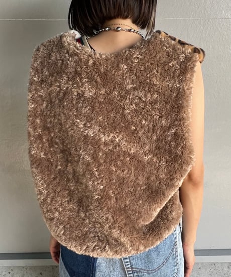 DUAL LEOPARD VEST