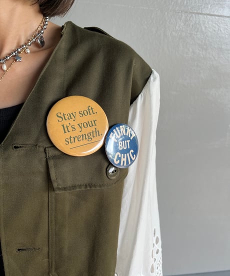 remake balloon sleeve military jacket