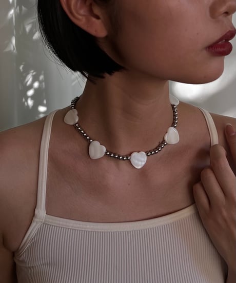 BIG HEART STATIC NECKLACE