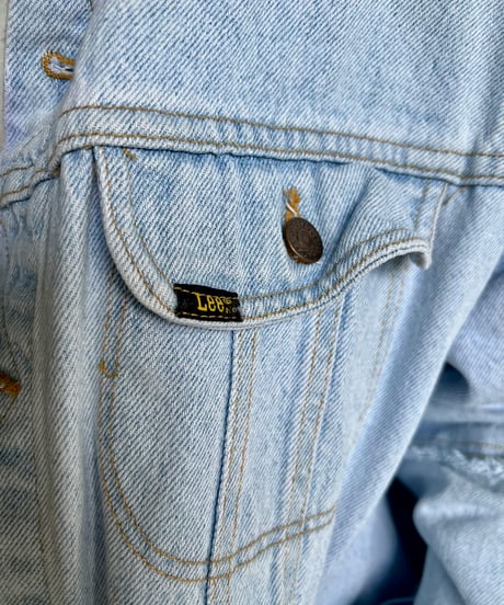 remake damage unique denim jacket