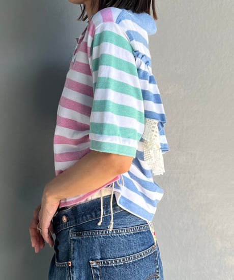 remake frill poloshirt