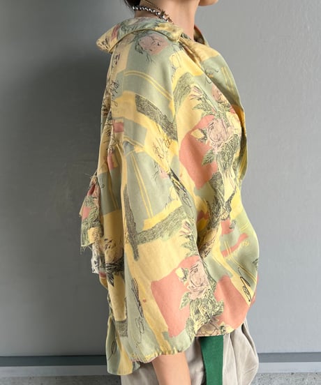 remake frill  shirt