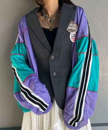 remake  colorful tailored jaket