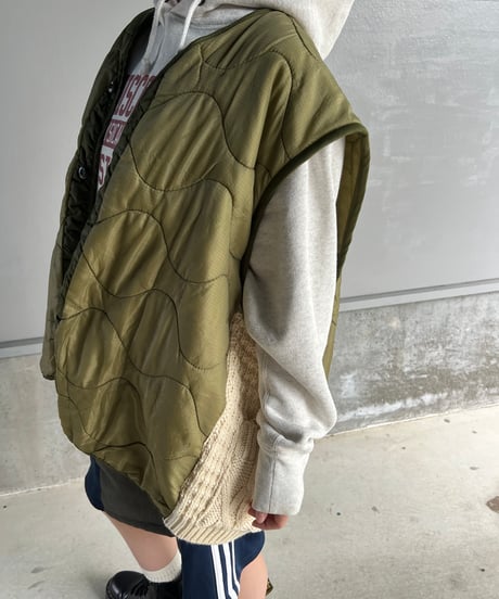 remake quilting knit vest