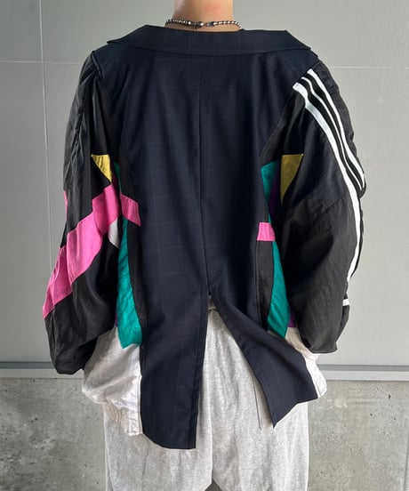 remake colorful tailore jacket