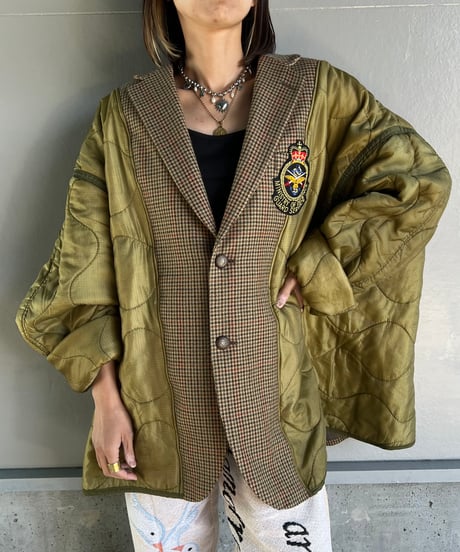 remake m-65 quilting liner jaket