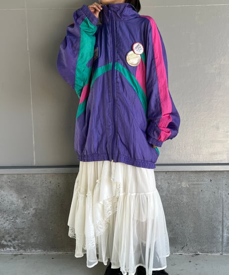 remake colorful nylon jacket