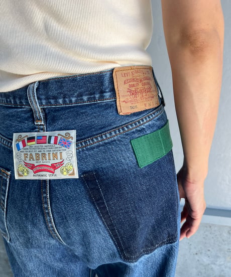 remake differences message denim pants