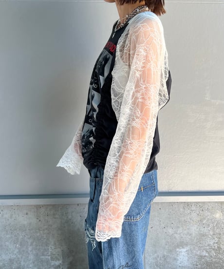 remake lace sleeve tops B