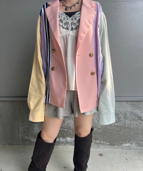 remake shirt tailored  jacket