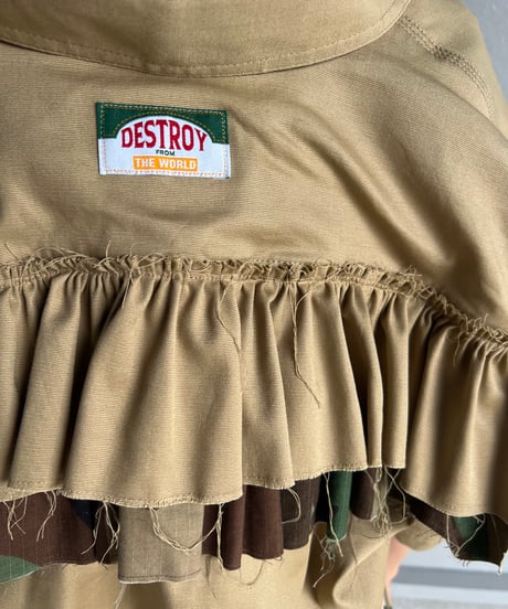 remake frill  half shirt