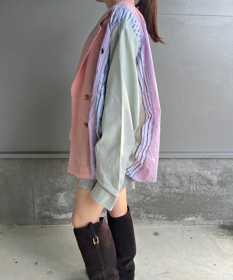 remake shirt tailored  jacket