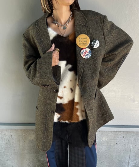 remake slit tailored jacket E