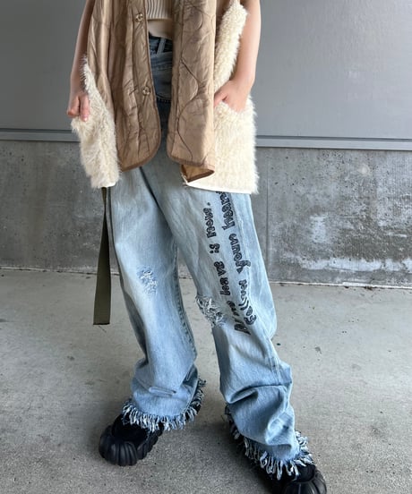 remake quilting fur vest.