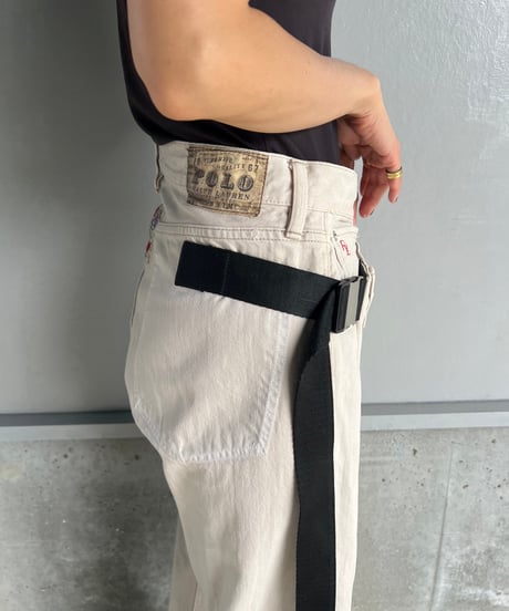 remake differences message denim pants