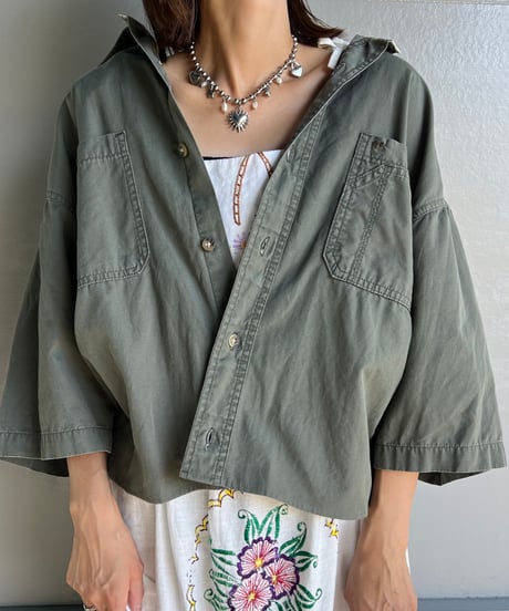 remake frill  half shirt