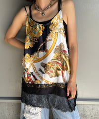 scarf lace camisole A