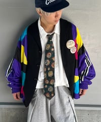 remake colorful nylon tailored jacket D