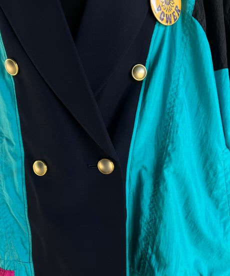 remake  colorful tailored jaket A