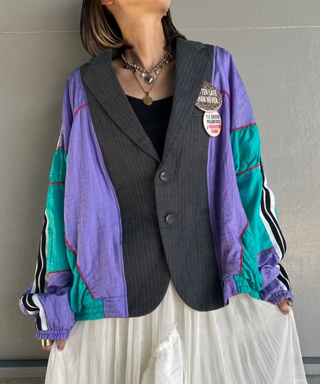 remake  colorful tailored jaket
