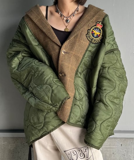 remake m-65 quilting liner jaket A