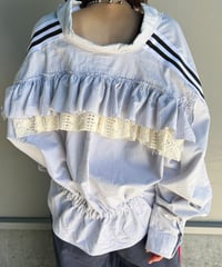 remake frill  shirt