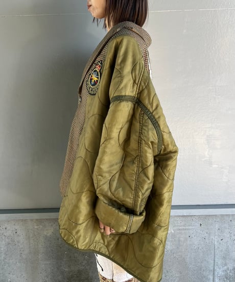 remake m-65 quilting liner jaket
