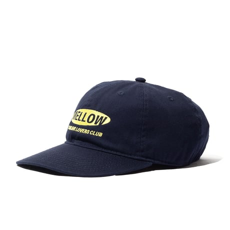 MELLOW CONCAVE LOVERS CLUB FLATVISER COTTON 6PANEL CAP